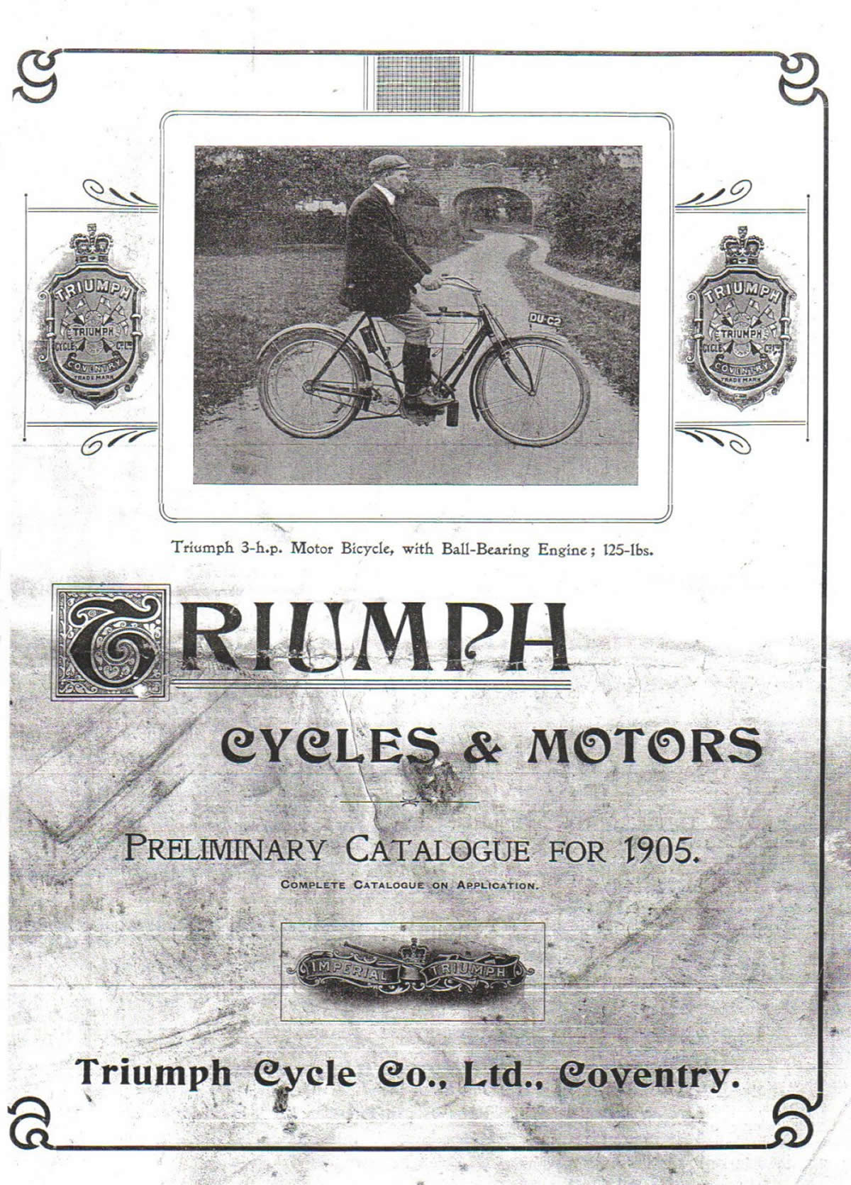 Triumph 1905 Brochure